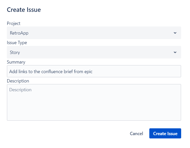 Important feature that lets you create issues in backlog during a session using Retro App